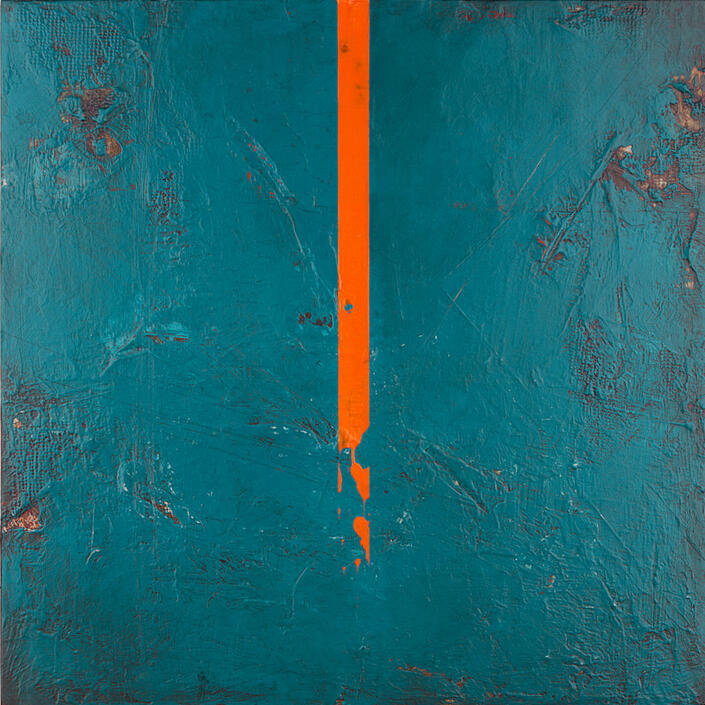 © Jeffery Saddoris Mixed media painting