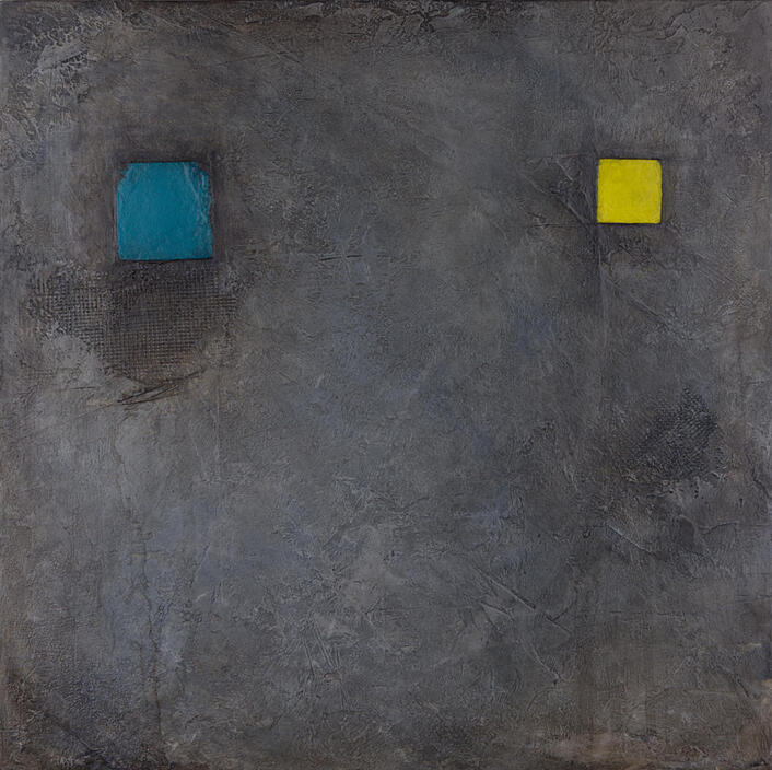 © Jeffery Saddoris Mixed media painting